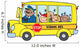 School Bus With Happy Children Wall Mural