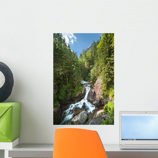 Fresh Spring Mountains Wall Mural