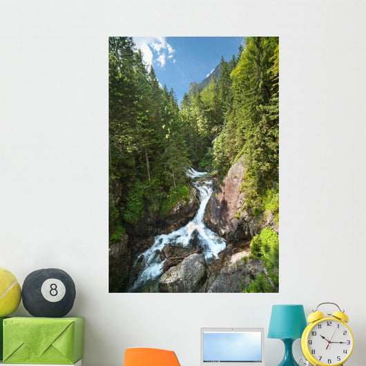 Fresh Spring Mountains Wall Mural