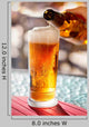 Beer Pouring into Glass