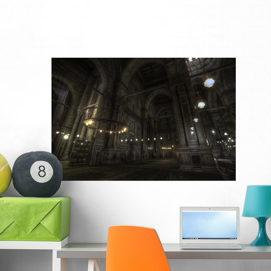 Refaiesultan Hassan Mosque in Cairo Egypt Wall Mural