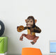 Mechanical Chimp 4 Wall Decal