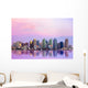 Lovely San Diego Skyline Wall Decal