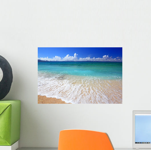 Beautiful Sea White Waves