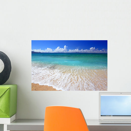Beautiful Sea White Waves