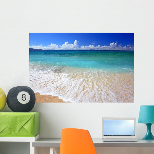 Beautiful Sea White Waves