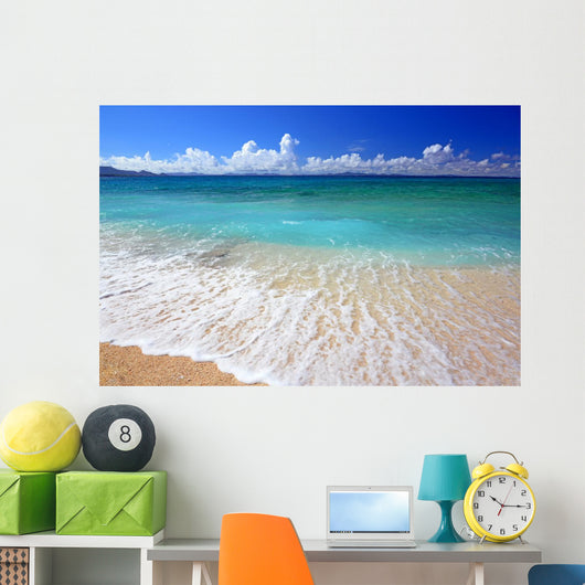 Beautiful Sea White Waves