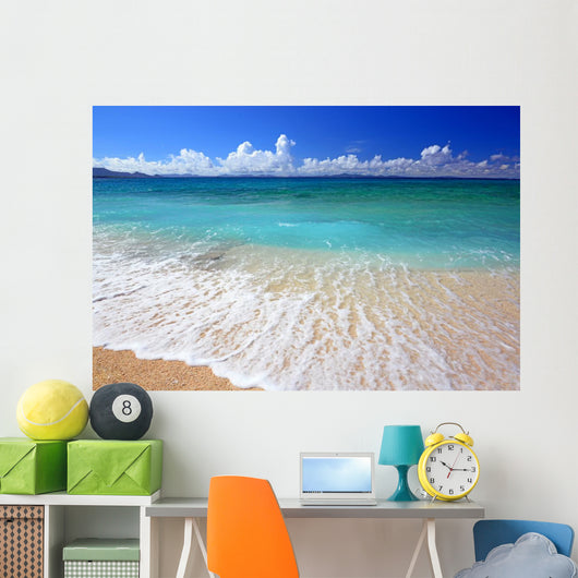 Beautiful Sea White Waves
