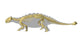 Ankylosaurus Dinosaurs Silhouette with Wall Decal