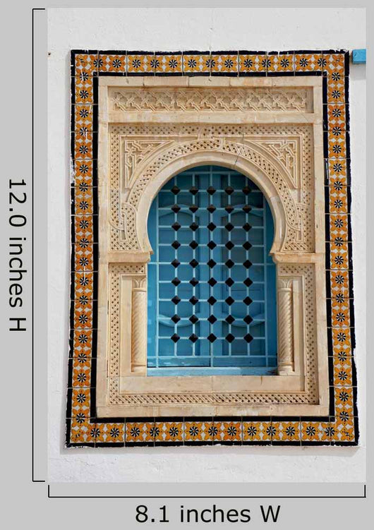 Window with Islamic Arch