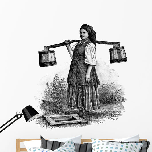 Woman Traditional Easteuropean Peasant