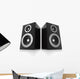 Two Speakers Wall Decal