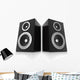 Two Speakers Wall Decal