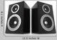 Two Speakers Wall Decal