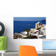 Architecture on Santorini island, Greece Wall Mural