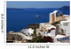 Architecture on Santorini island, Greece Wall Mural