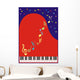 festive grand piano Wall Mural
