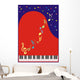 festive grand piano Wall Mural
