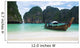 Fishing boat on Thailand beach Wall Mural