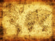 Ancient Map World Wall Mural