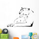 Vector Lioness with Her Wall Mural