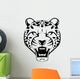 cheetah face Wall Decal