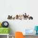 Cat and Dog Wall Decal
