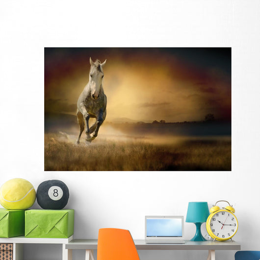White Horse Sunset