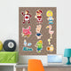Alice in Wonderland stickers Wall Decal