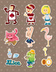 Alice in Wonderland stickers Wall Decal