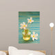 Bottle of fragrance reeds diffuser. Wall Mural