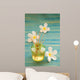 Bottle of fragrance reeds diffuser. Wall Mural