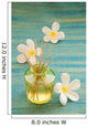 Bottle of fragrance reeds diffuser. Wall Mural