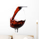 Wine Pouring into Glass