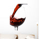 Wine Pouring into Glass
