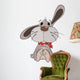 Rabbit Cartoon Wall Decal