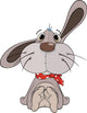 Rabbit Cartoon Wall Decal