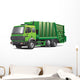 Green Garbage Truck