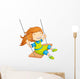 Vector Illustration Baby Girl