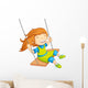 Vector Illustration Baby Girl