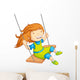 Vector Illustration Baby Girl