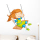 Vector Illustration Baby Girl