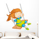 Vector Illustration Baby Girl