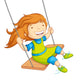 Vector Illustration Baby Girl