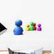 Little Icon Team Wall Decal
