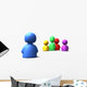 Little Icon Team Wall Decal