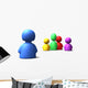 Little Icon Team Wall Decal