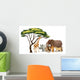African Animals Wall Decal