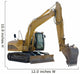 Excavator Wall Decal