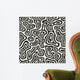 Seamless Abstract Animal Pattern Wall Decal
